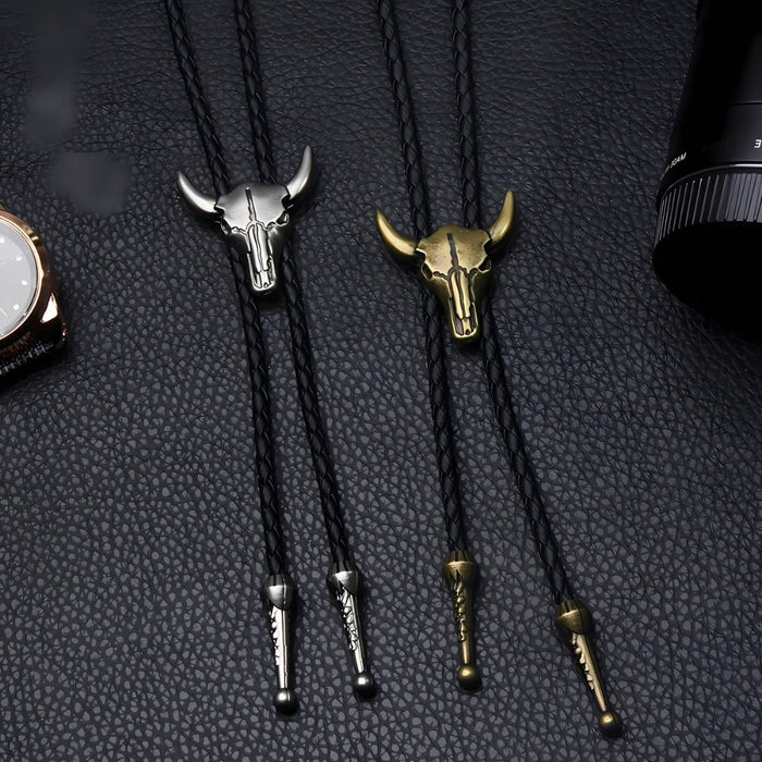 Cow bolo tie, photo 3