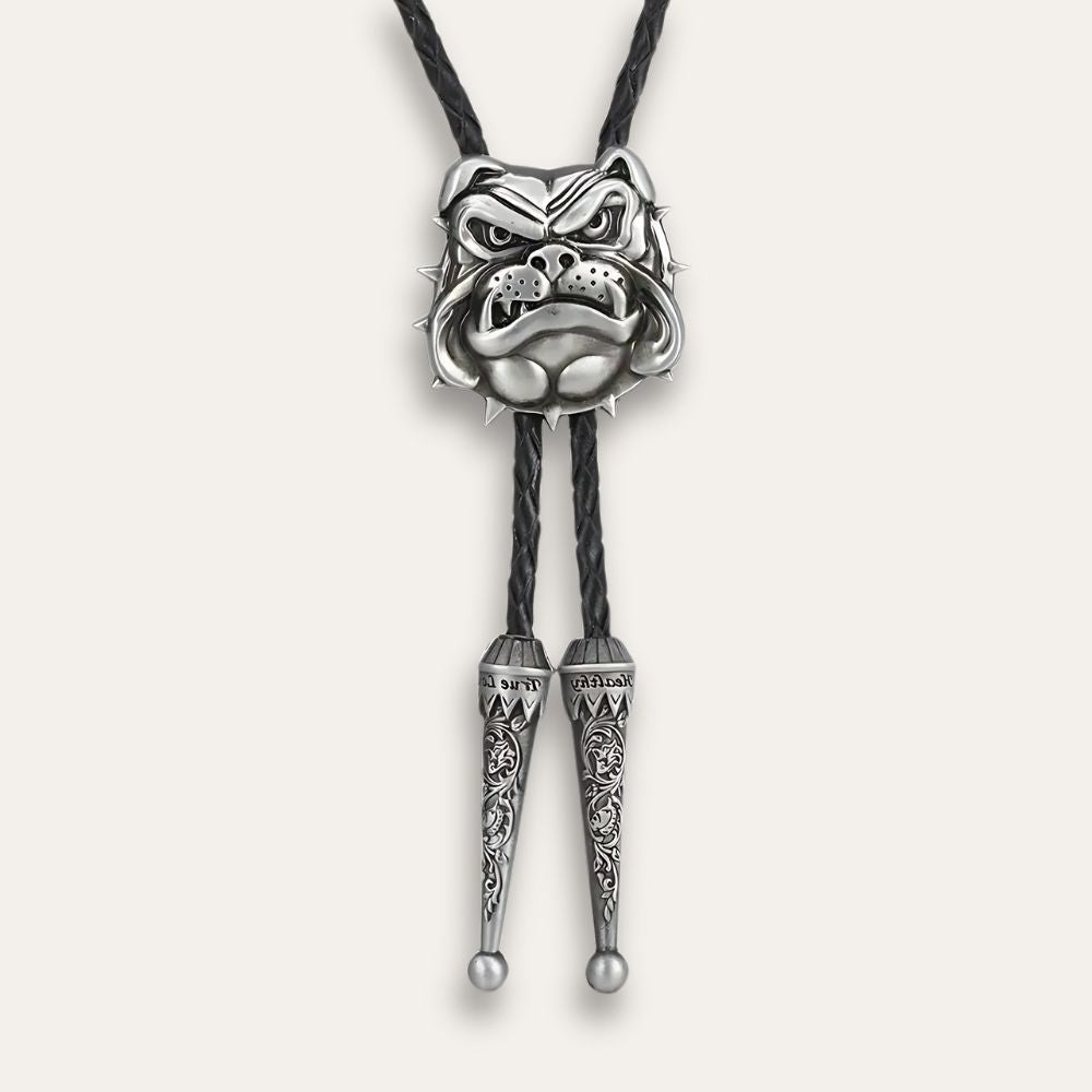 Dog bolo tie