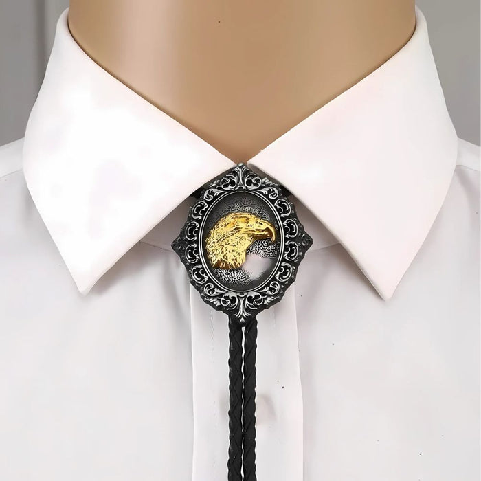 Eagle head bolo tie, photo 3