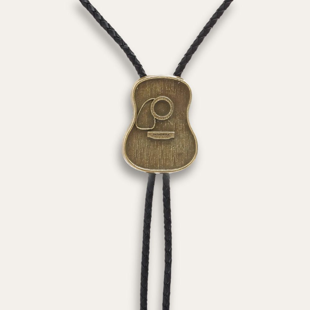Guitar bolo tie