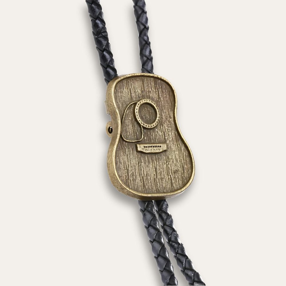Guitar bolo tie