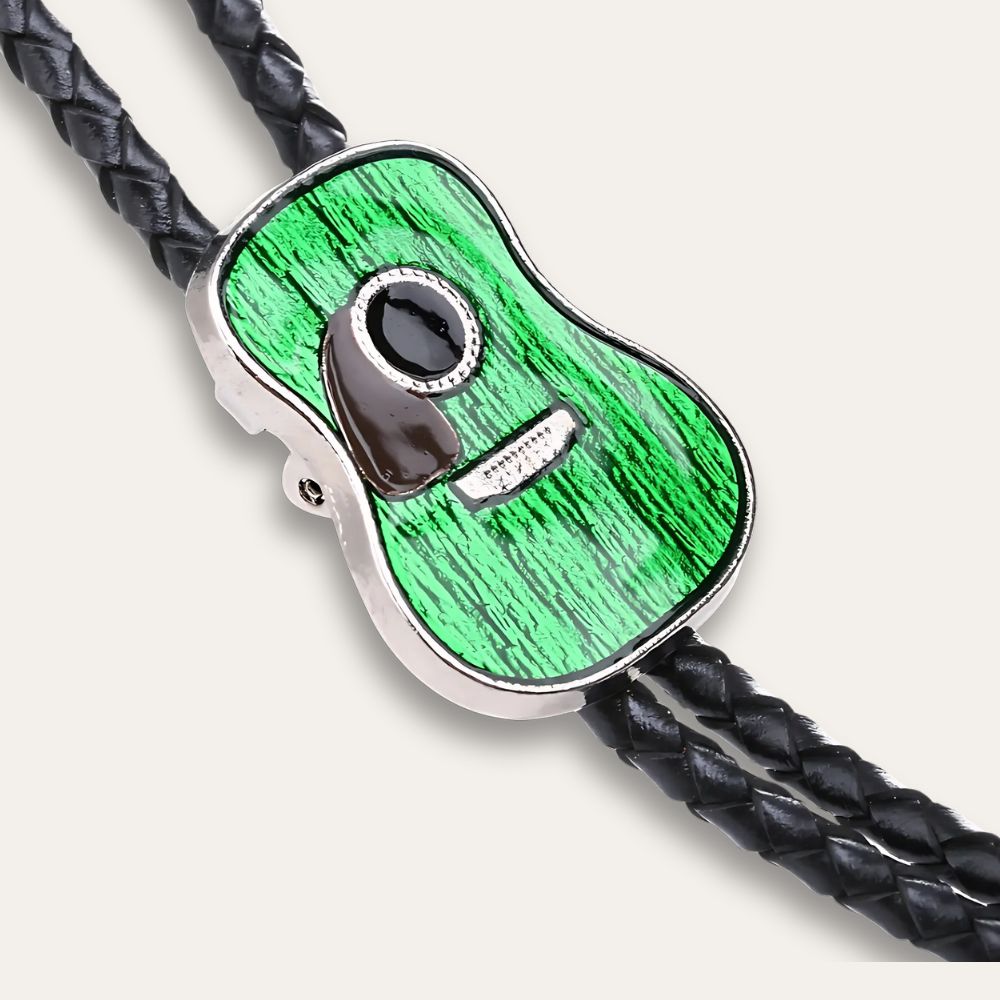 Guitar bolo tie