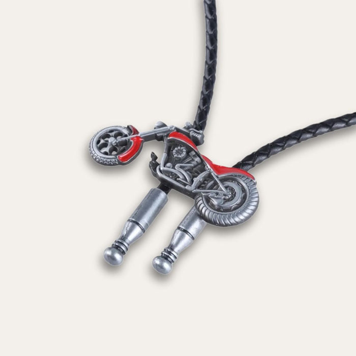 Motorcycle bolo tie, photo 3