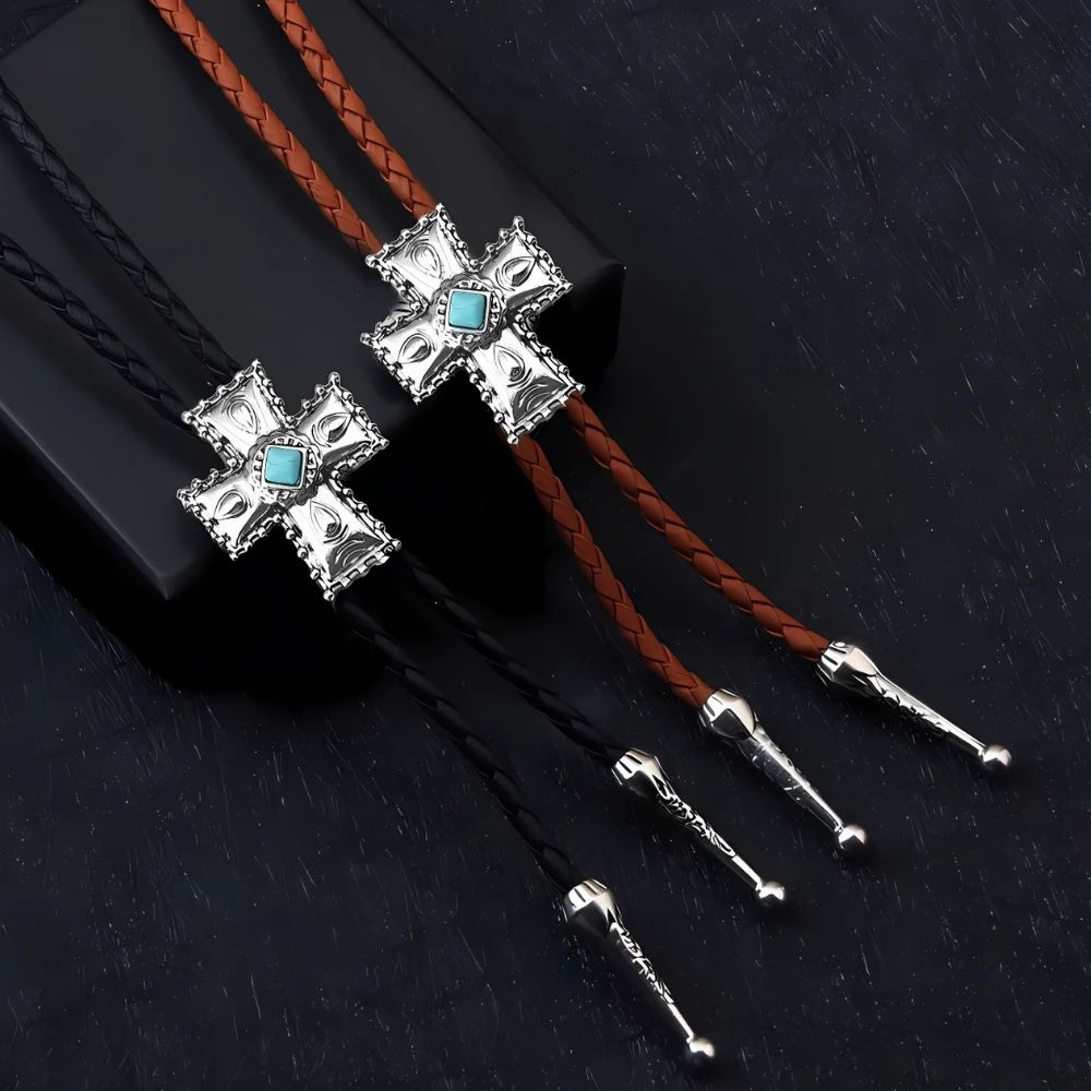 Religious bolo tie