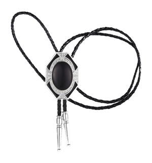 Agate-Tone Bolo Tie