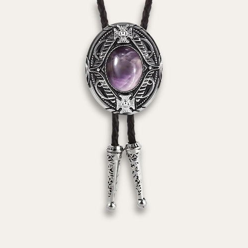 Amethyst bolo tie, photo 2