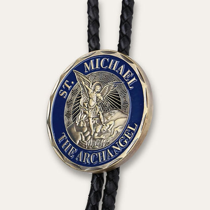 Archangel michael bolo tie