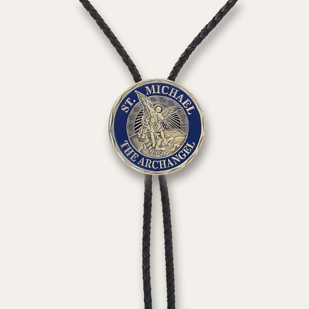 Archangel michael bolo tie