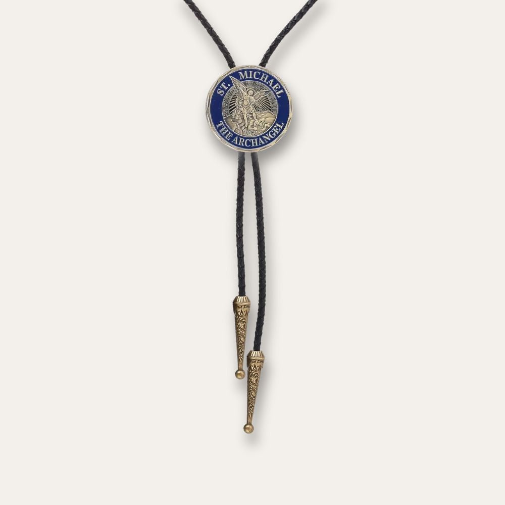 Archangel michael bolo tie, photo 4