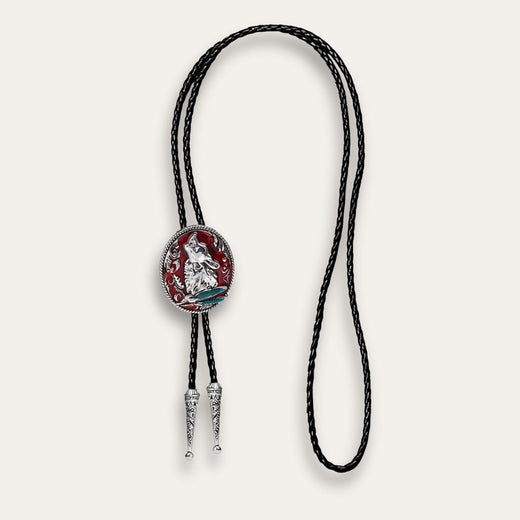 Arizona Bolo Tie, red colorway