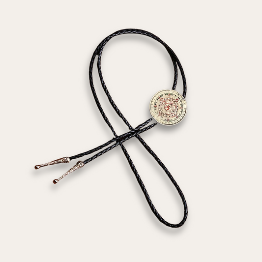 Aztec bolo tie