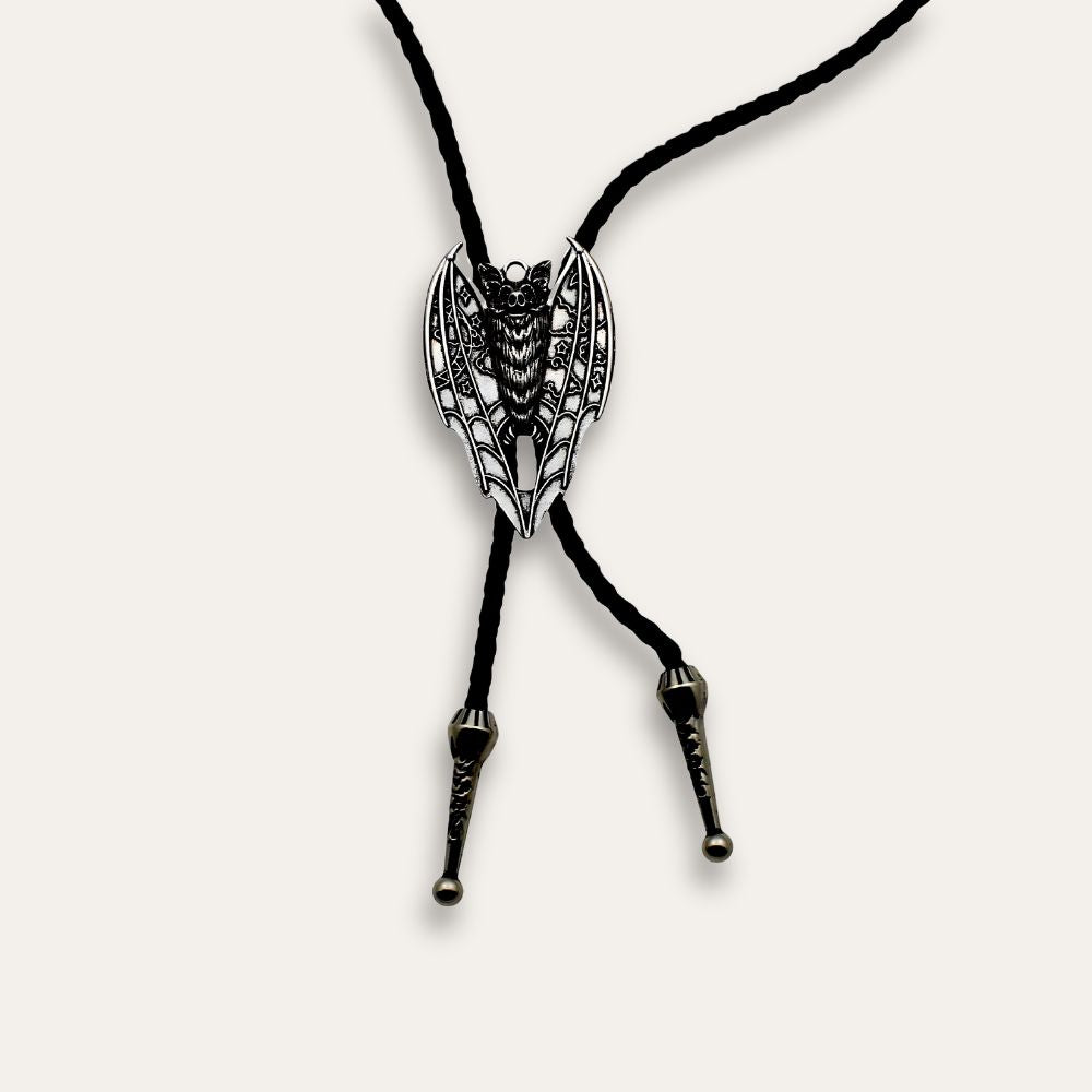 Bat bolo tie