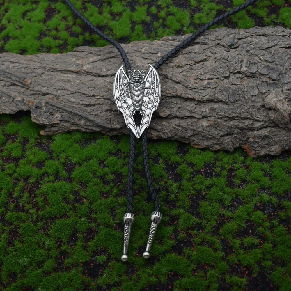 Bat bolo tie, photo 4