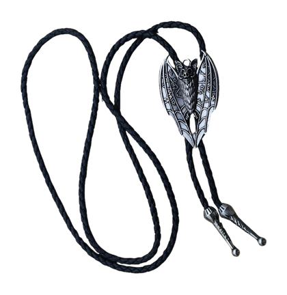 Bat bolo tie