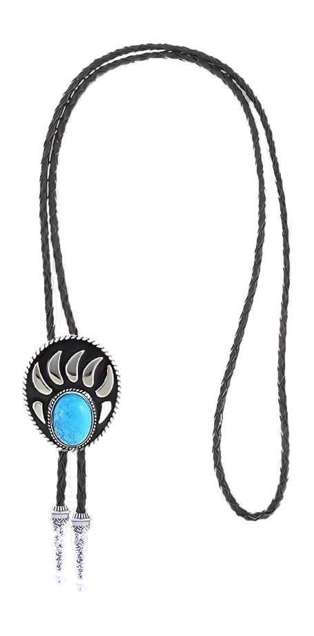 Bear Paw Bolo Tie