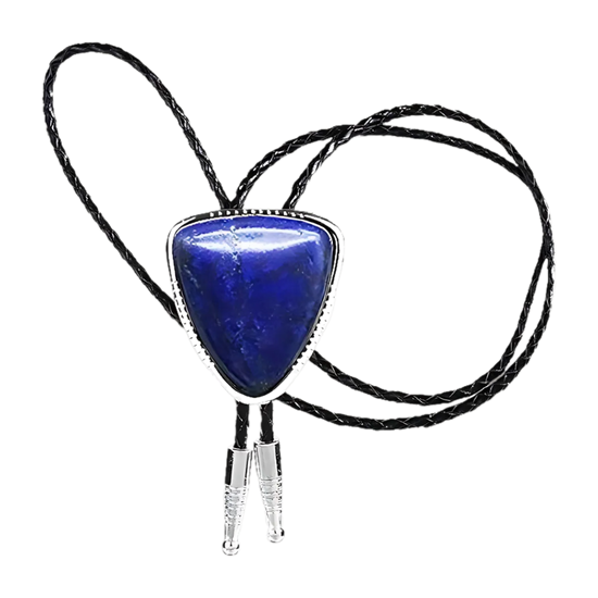 Blue Bolo Tie