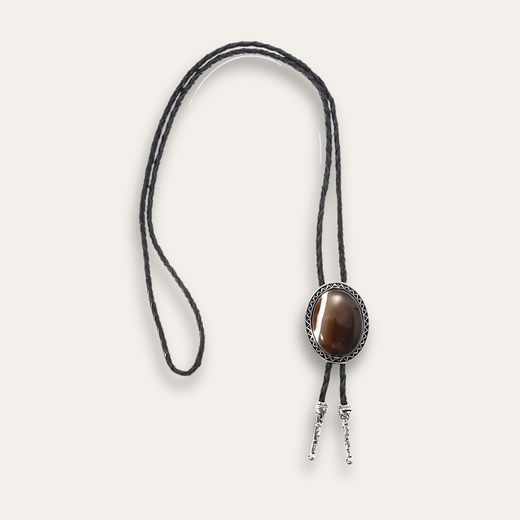 Brown Bolo Tie, default title colorway
