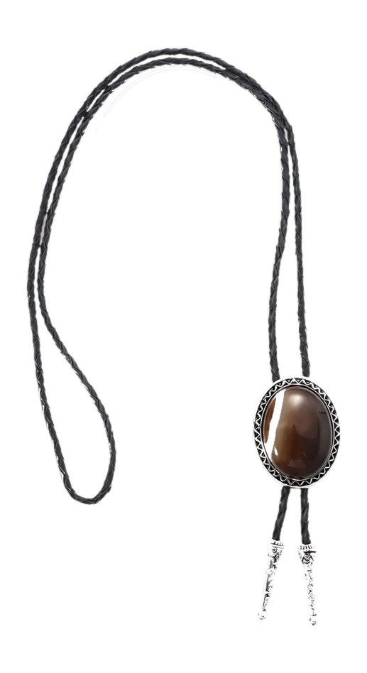Brown Bolo Tie