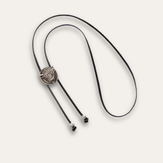 Bull bolo tie