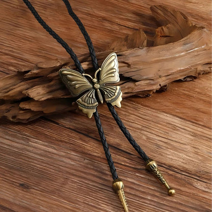 Butterfly bolo tie