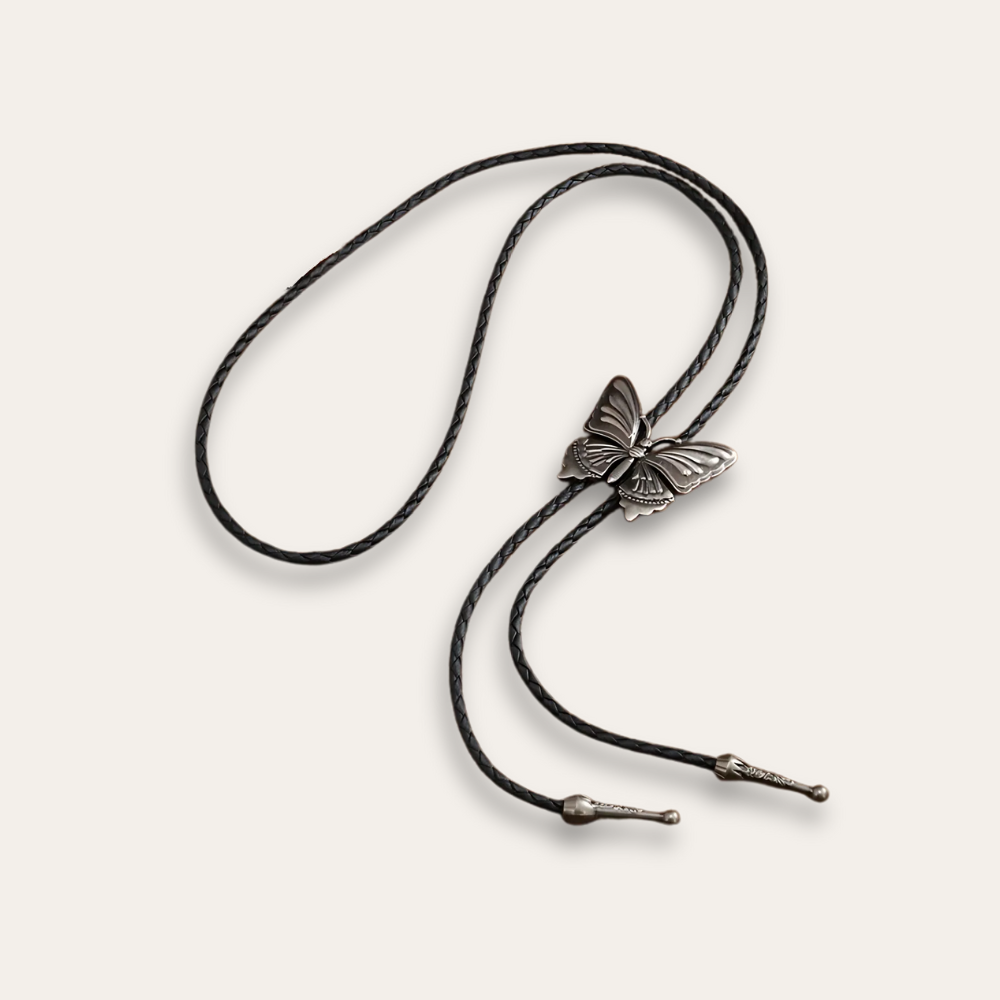 Butterfly bolo tie