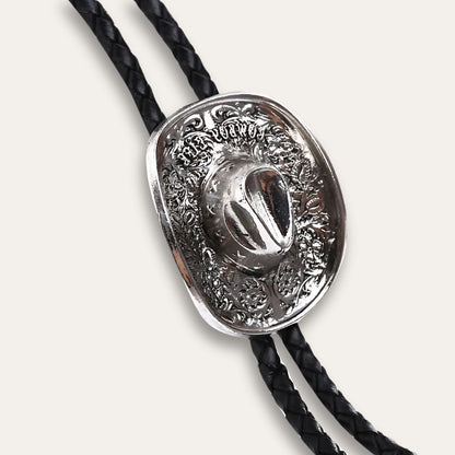 Cowboy boot bolo tie