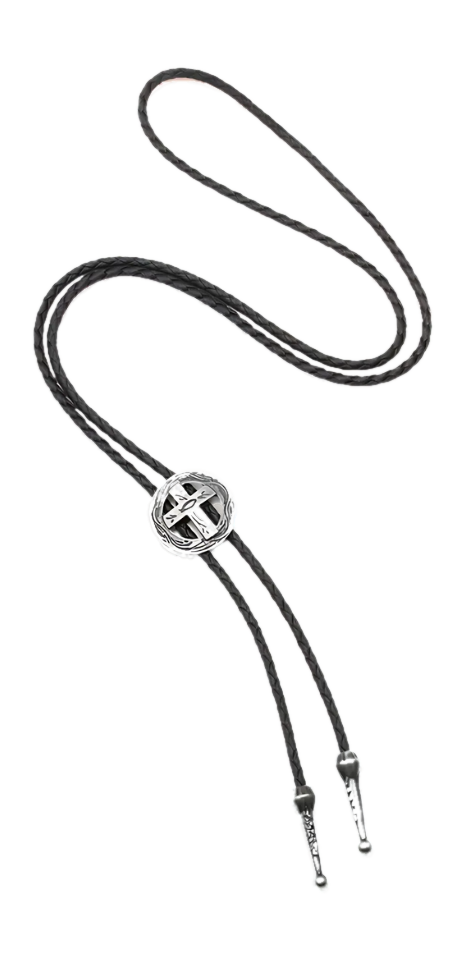 Cross Bolo Tie