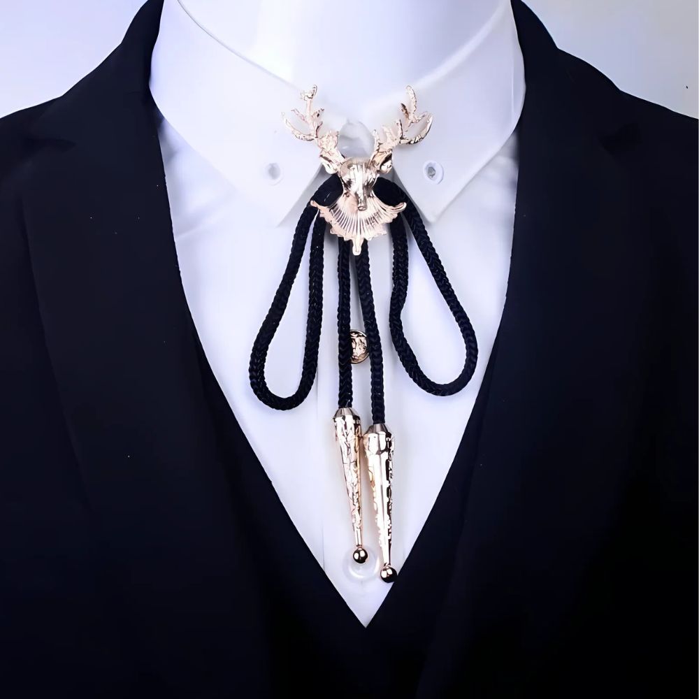 Deer bolo tie, photo 3