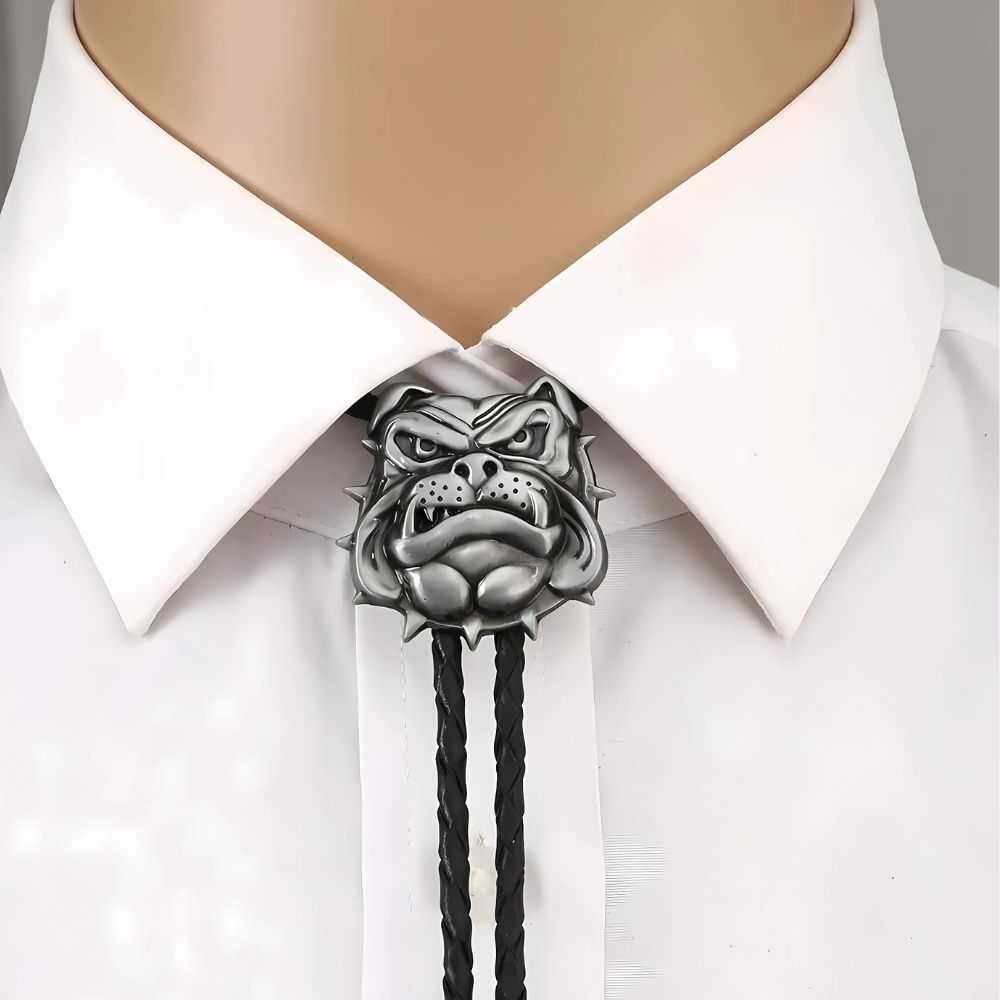 Dog bolo tie