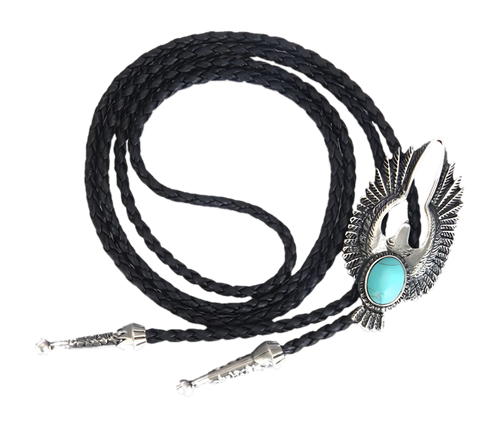 Eagle Emblem Bolo Tie