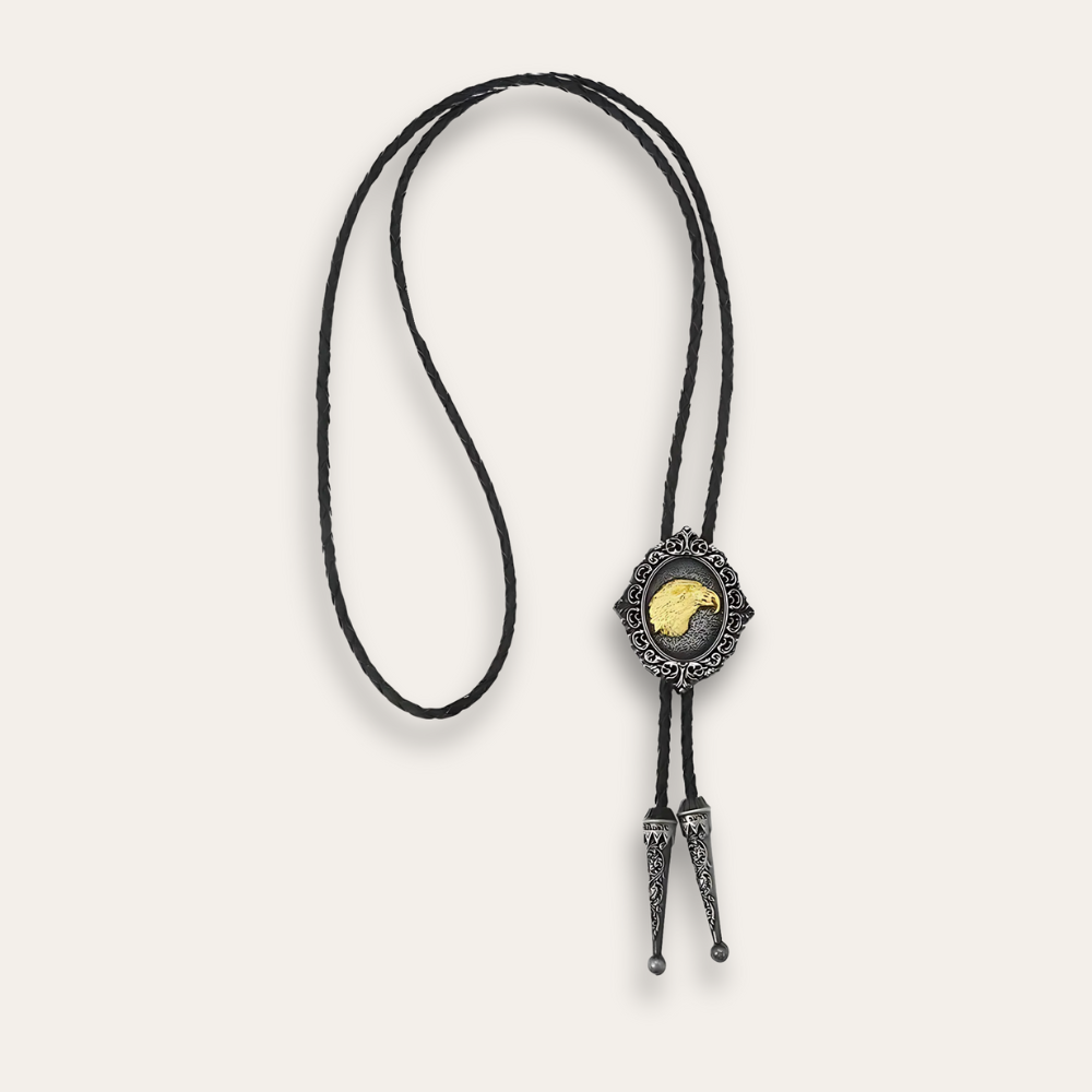 Eagle head bolo tie