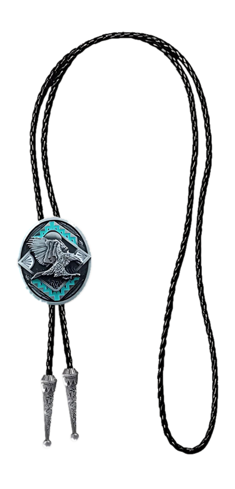 Southwestern Eagle Bolo Tie