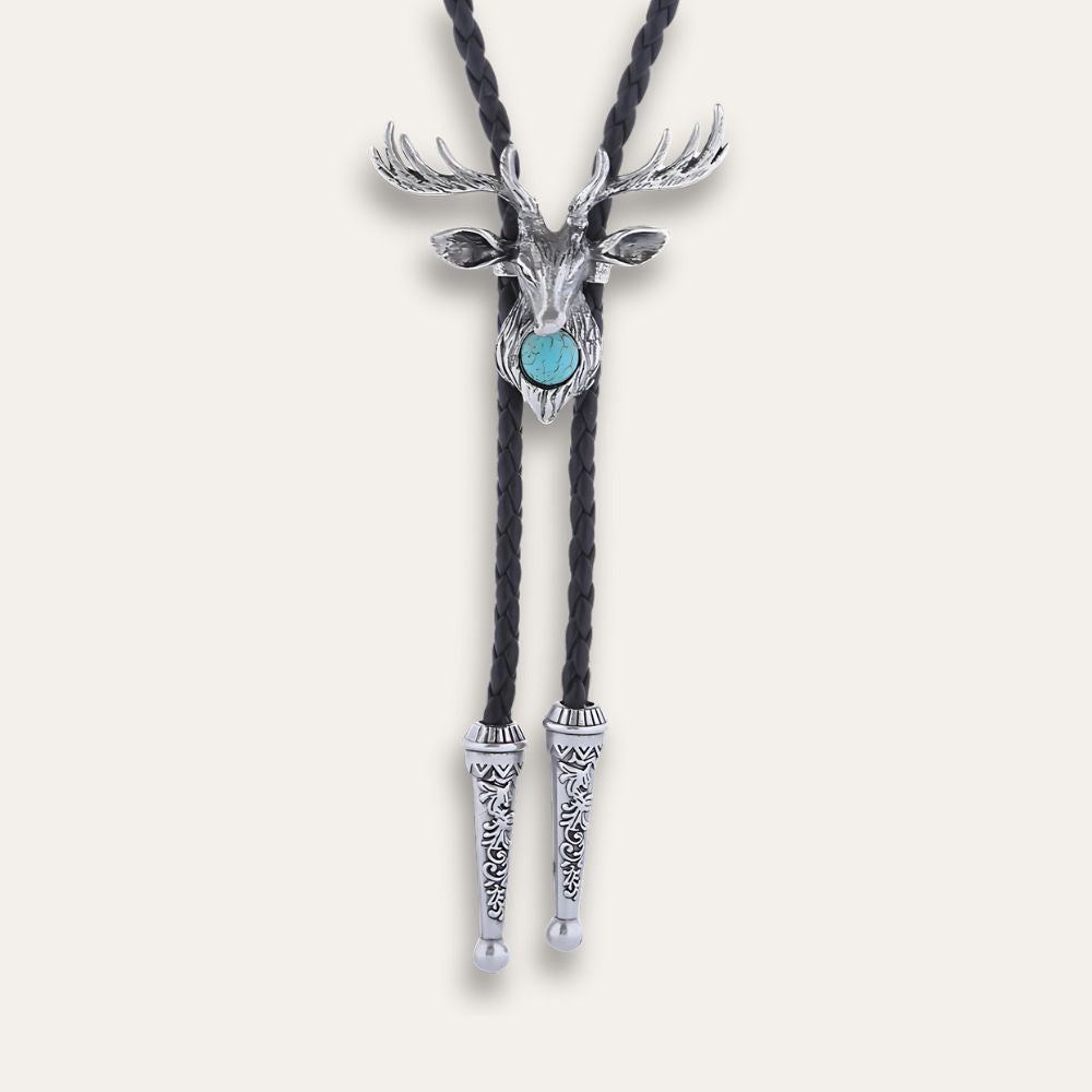 Elk bolo tie