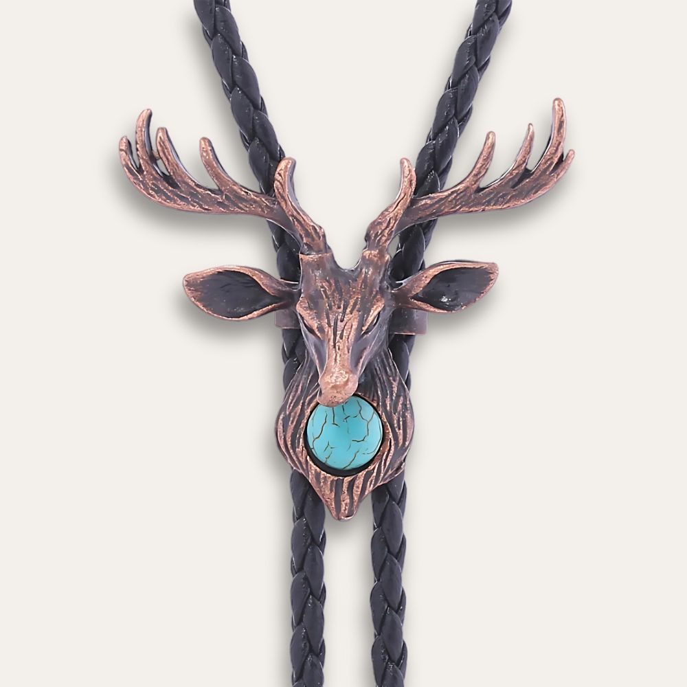 Elk bolo tie