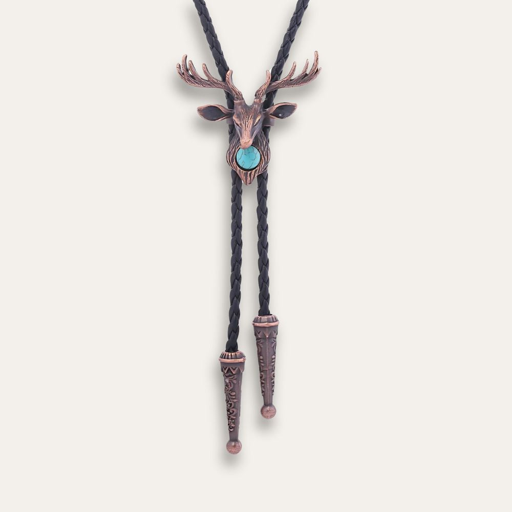 Elk bolo tie