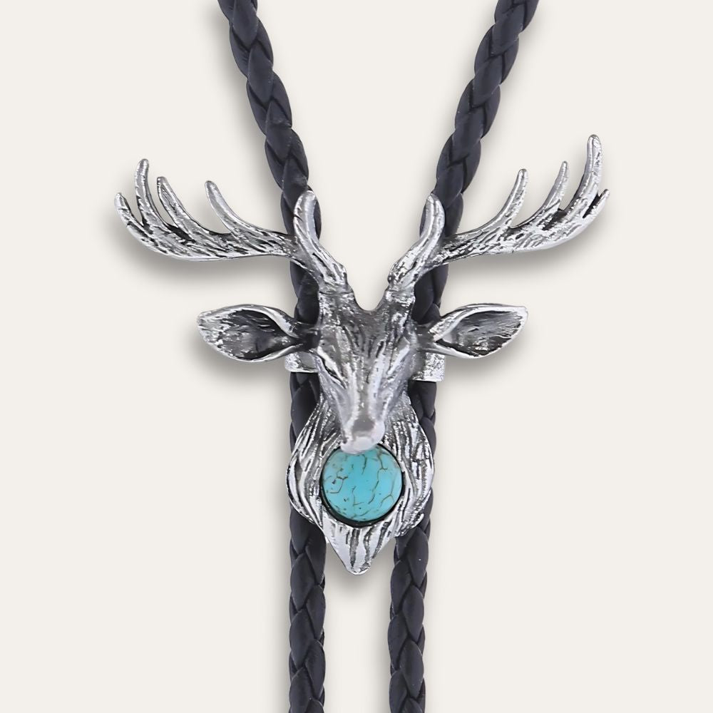 Elk bolo tie