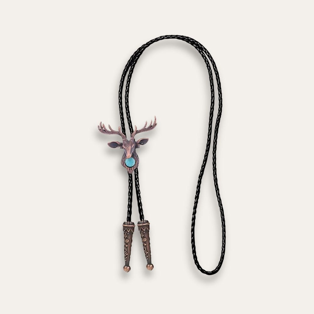 Elk bolo tie