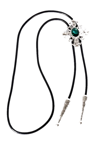 Emerald-Tone bolo tie