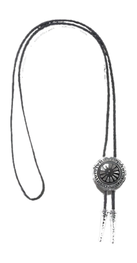 Flower bolo tie
