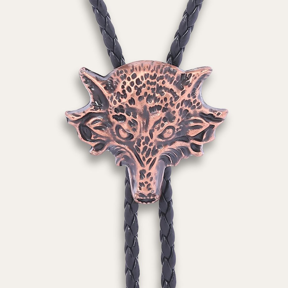 Fox bolo tie