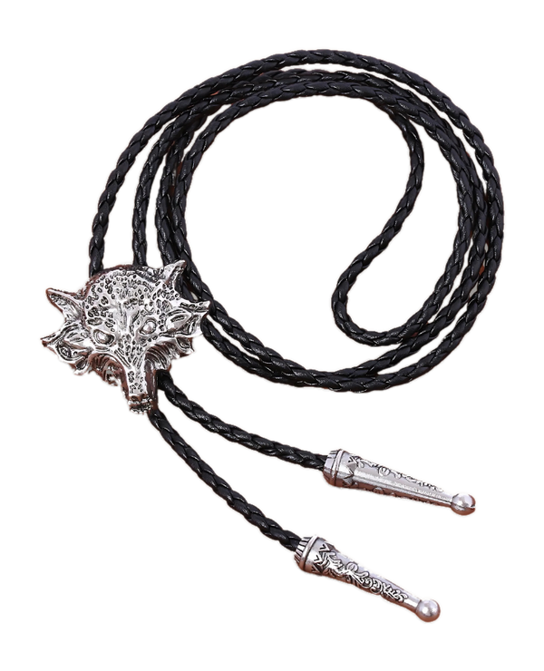 Fox Head Bolo Tie