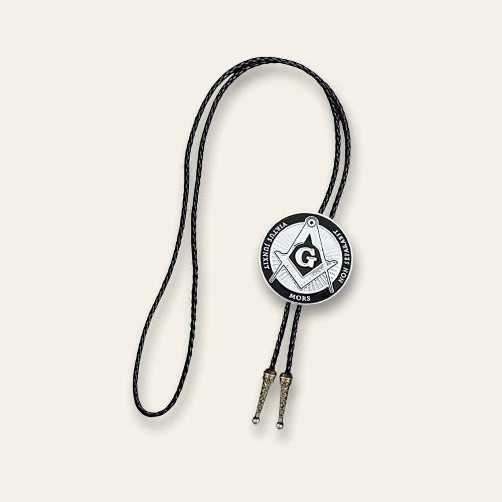 Freemason bolo tie