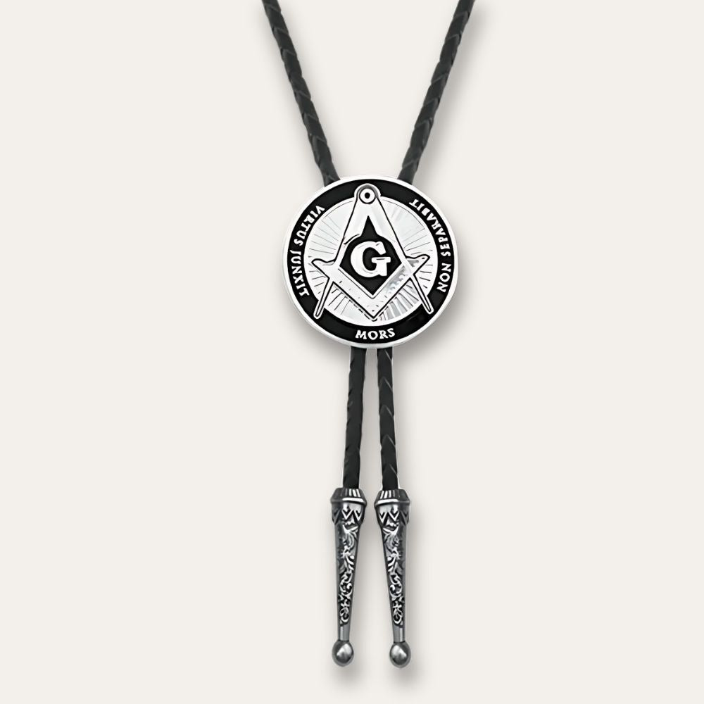 Freemason bolo tie