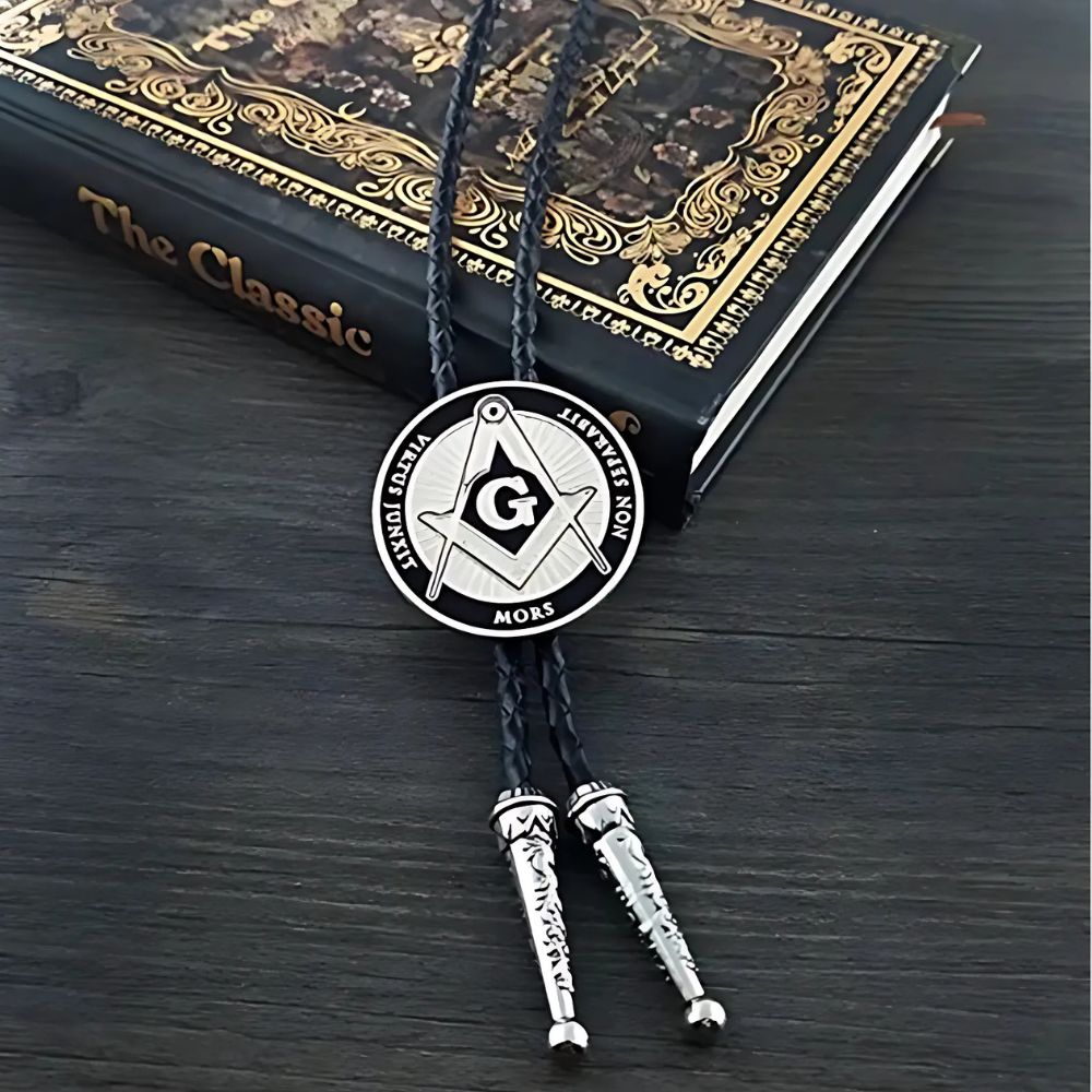 Freemason bolo tie