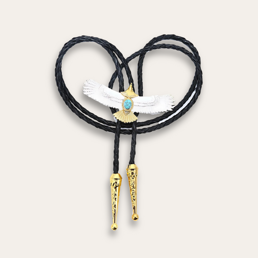 Gold-Tone Eagle Bolo Tie, default title colorway