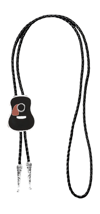 Guitar bolo tie