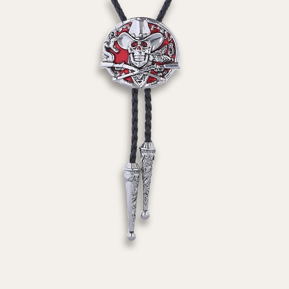 Gun bolo tie