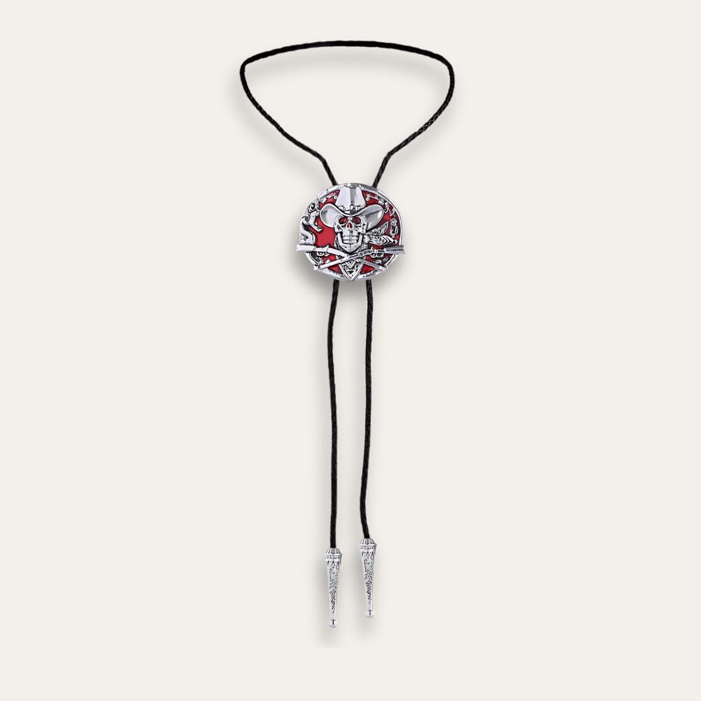 Gun bolo tie