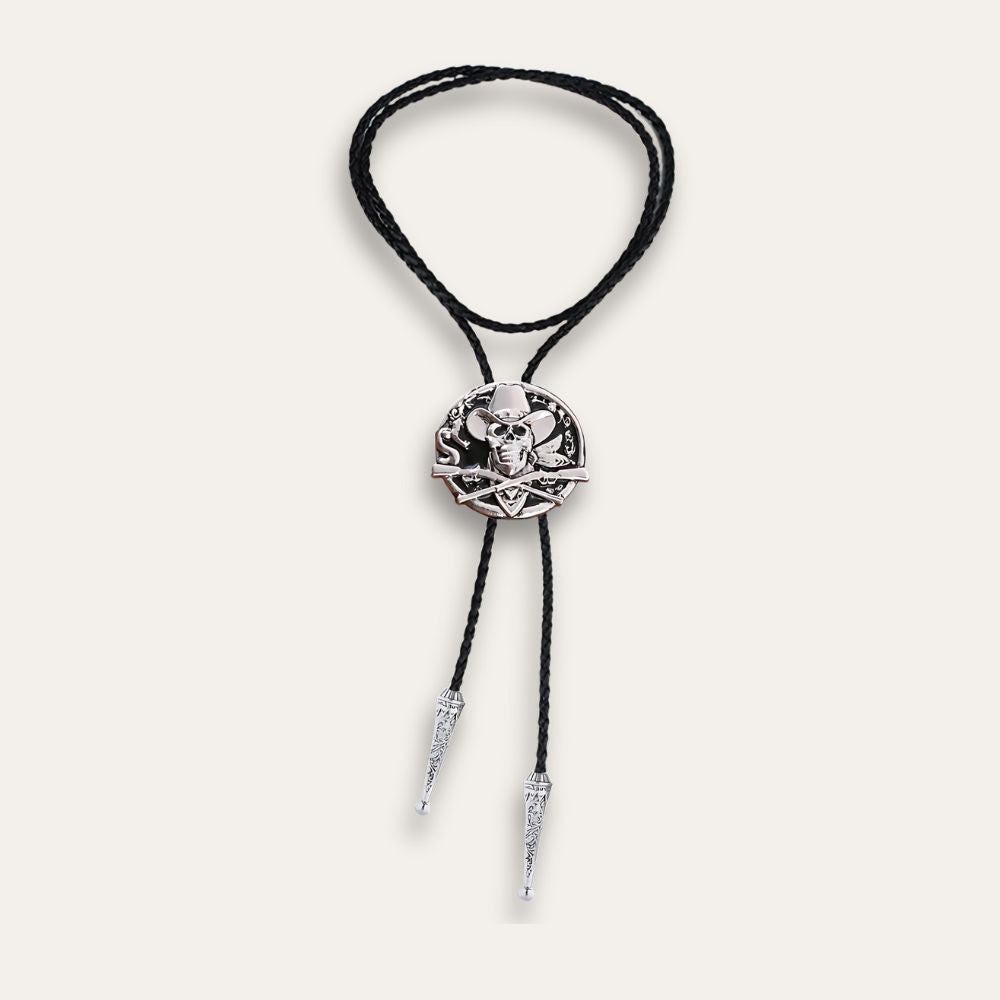 Gun bolo tie