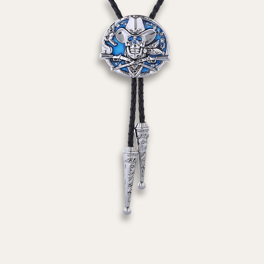 Gun bolo tie